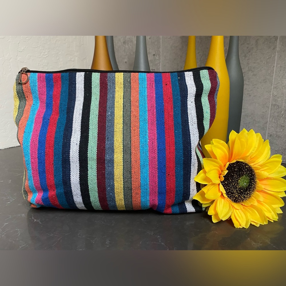 NEW Egyptian Cotton Makeup Bag